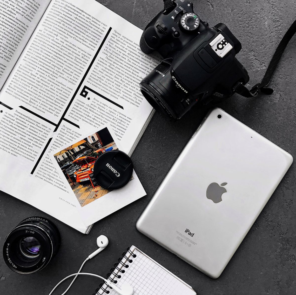 Photography gear